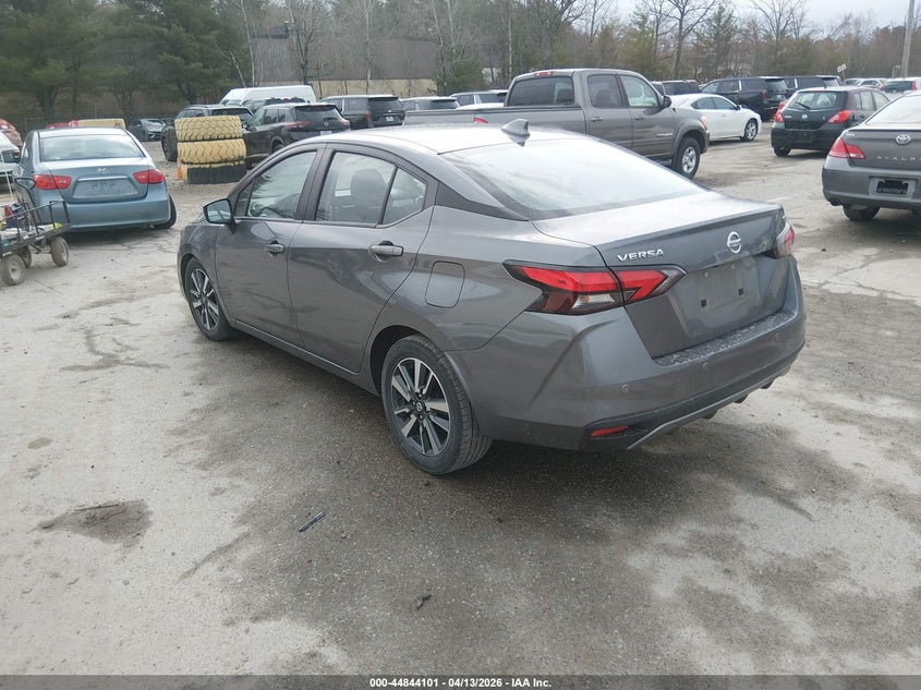 2021 Nissan Versa 1.6 Sv Xtronic Cvt grey Lot 111044844101 Vin 3N1CN8EV6ML870087
