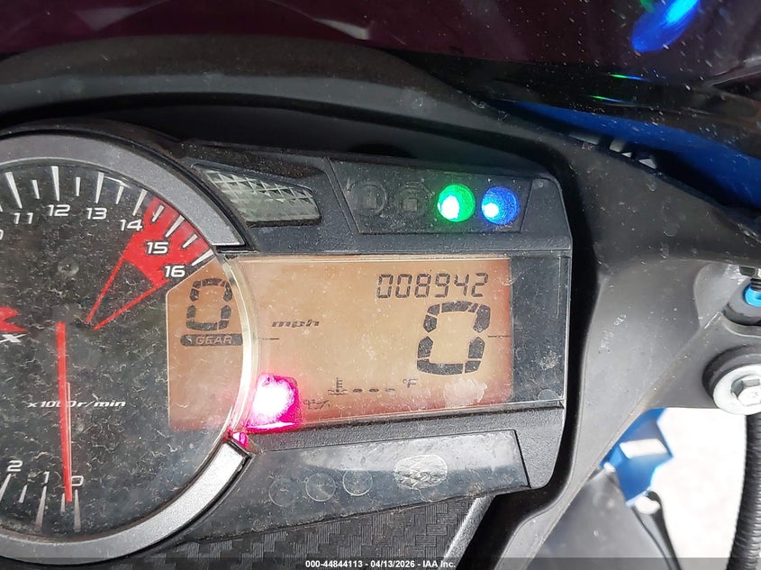 2022 Suzuki Gsxr VIN: LOT-1-44844113 Lot: 44844113