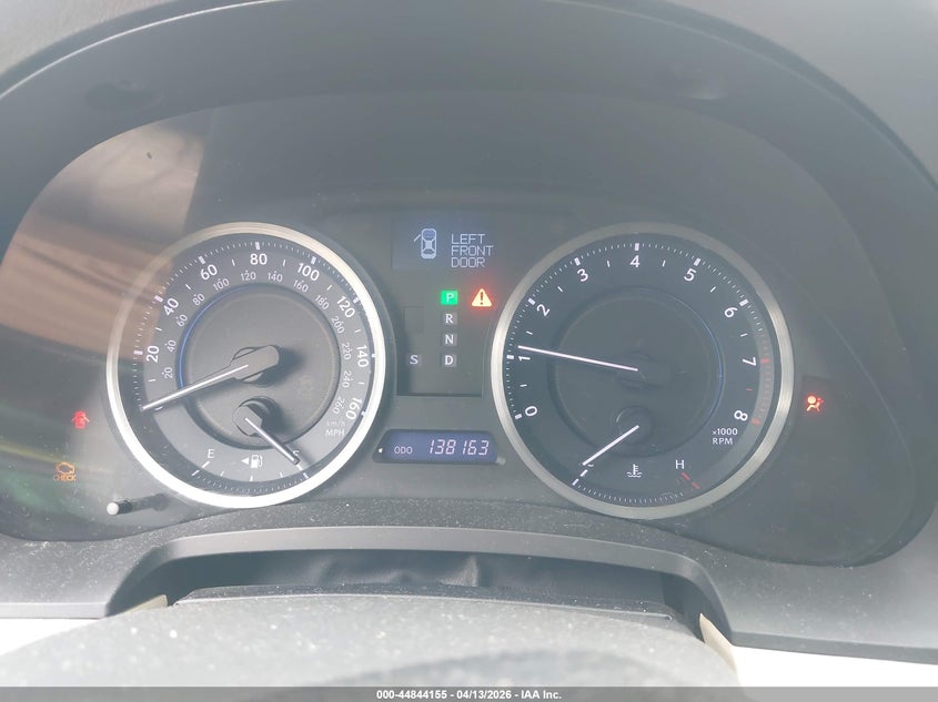 2012 Lexus Is 250 VIN: JTHCF5C28C5058613 Lot: 44844155