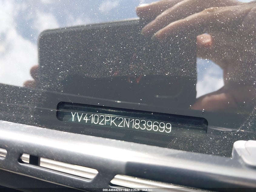 2022 Volvo Xc90 T5 Momentum 7 Passenger VIN: YV4102PK2N1839699 Lot: 44844233