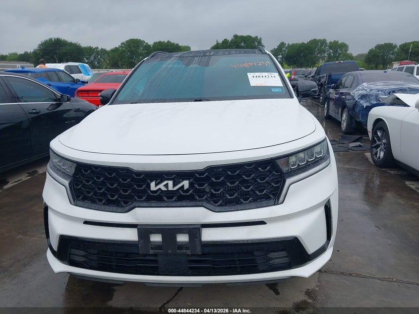 2022 Kia Sorento Ex VIN: 5XYRH4LFXNG143157 Lot: 44844234