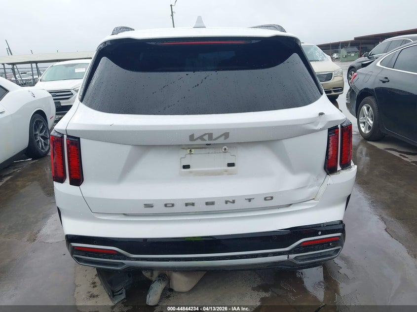 2022 Kia Sorento Ex VIN: 5XYRH4LFXNG143157 Lot: 44844234