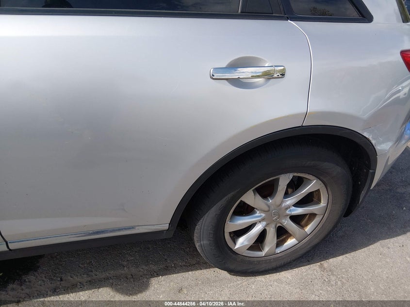 2007 Infiniti Fx35 VIN: JNRAS08W57X200445 Lot: 44844256