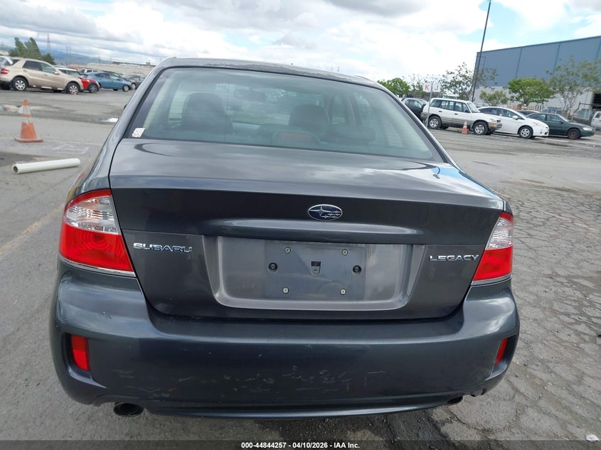 2008 Subaru Legacy 2.5I Limited VIN: 4S3BL626087218415 Lot: 44844257
