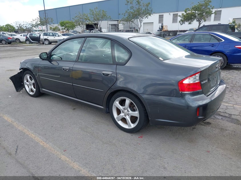 2008 Subaru Legacy 2.5I Limited VIN: 4S3BL626087218415 Lot: 44844257