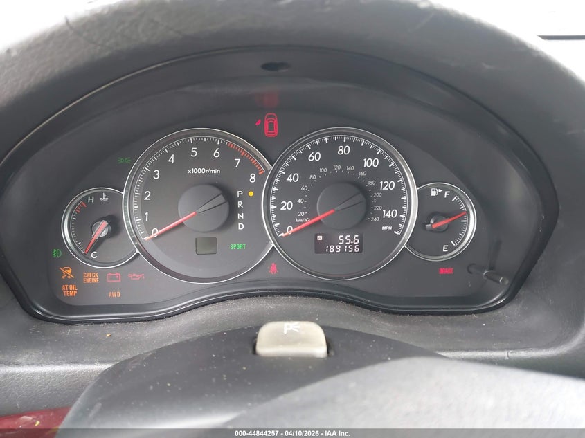 2008 Subaru Legacy 2.5I Limited VIN: 4S3BL626087218415 Lot: 44844257