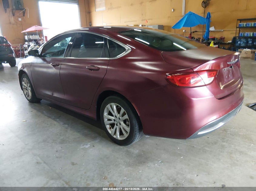 Vin: 1c3cccab4fn635776, lot: 45341585, chrysler 200 limited 20153