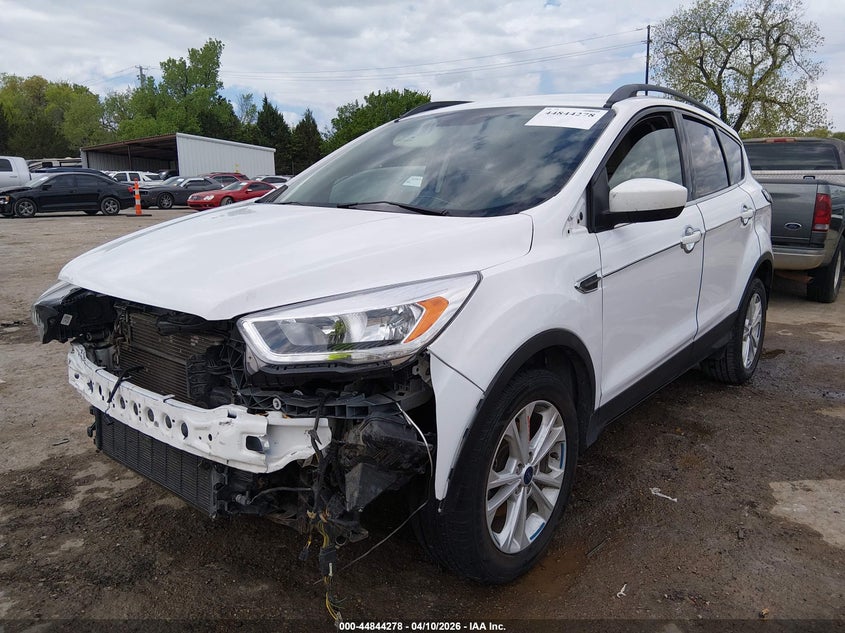 2018 Ford Escape 1.5 Se white Lot 111044844278 Vin 1FMCU0GD4JUD28876