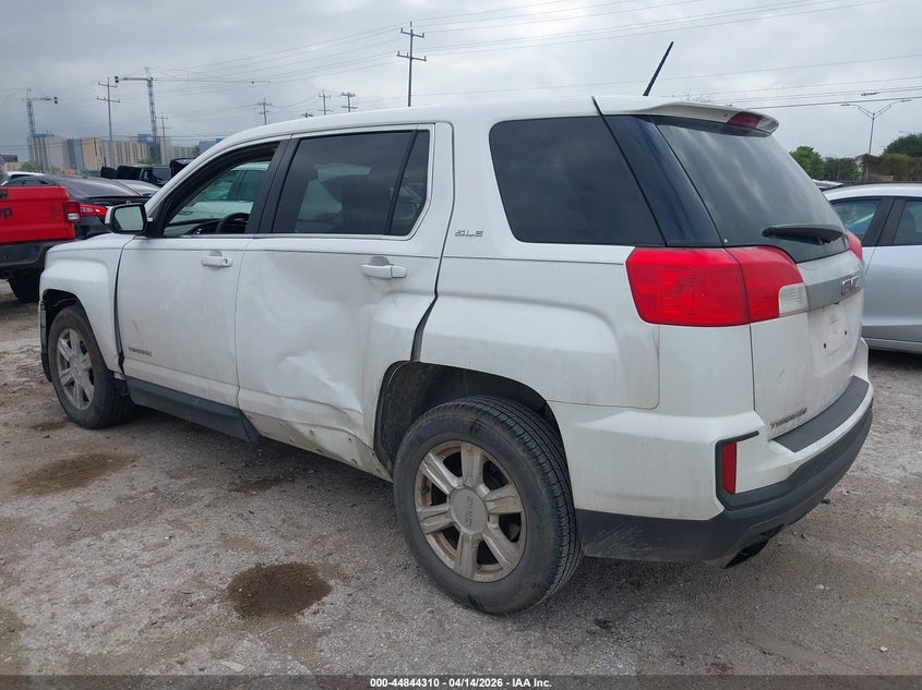 Vin: 2gkalmek6g6205406, lot: 45341618, gmc terrain sle-1 20163