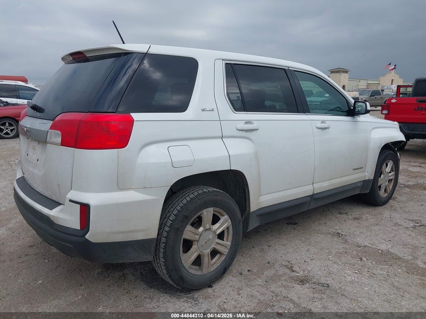 2016 Gmc Terrain 2.4 Sle-1 white Lot 111044844310 Vin 2GKALMEK6G6205406