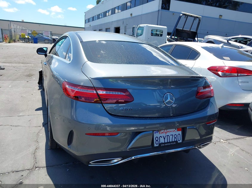 2018 Mercedes-Benz E 400 VIN: WDD1J6FB6JF026278 Lot: 44844337