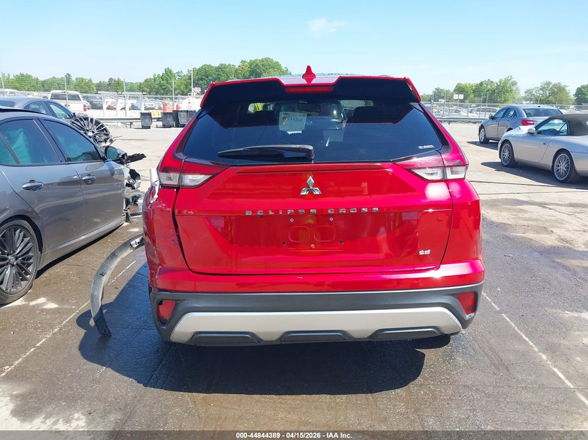 2022 Mitsubishi Eclipse Cross Se S-Awc/Se Special Edition S-Awc/Sel S-Awc/Sel Special Edition S-Awc VIN: JA4ATWAA4NZ003342 Lot: 44844389