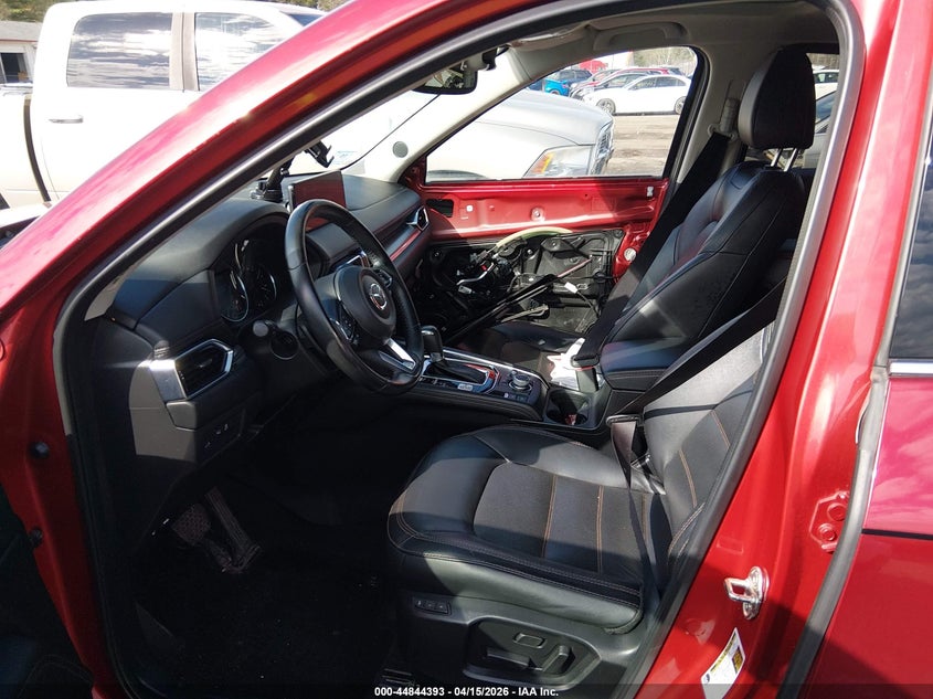 2021 Mazda Cx-5 2.5 Cx-5 Grand Touring red Lot 111044844393 Vin JM3KFBDM1M1422169