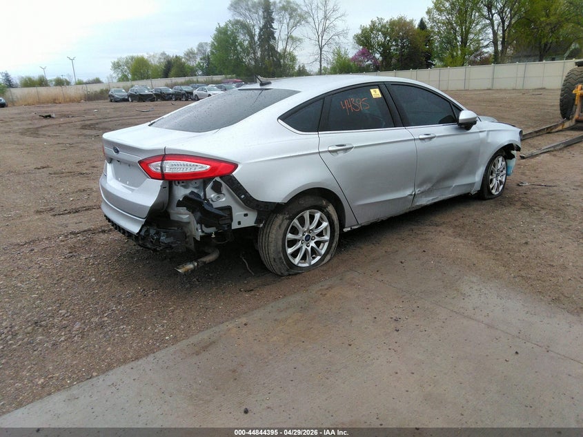 Vin: 1fa6p0g74g5122761, lot: 45341703, ford fusion s 20164