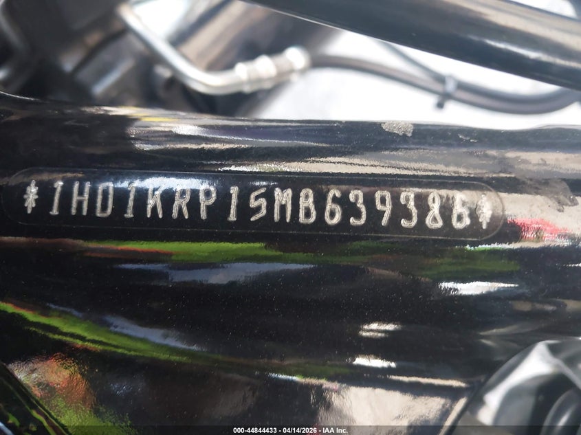 2021 Harley-Davidson Flhxs VIN: 1HD1KRP15MB639386 Lot: 44844433