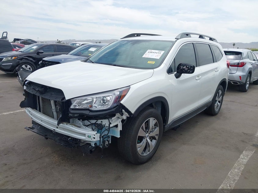 2020 Subaru Ascent 2.4 Premium White Lot 111044844435 Vin 4S4WMACD1L3457739