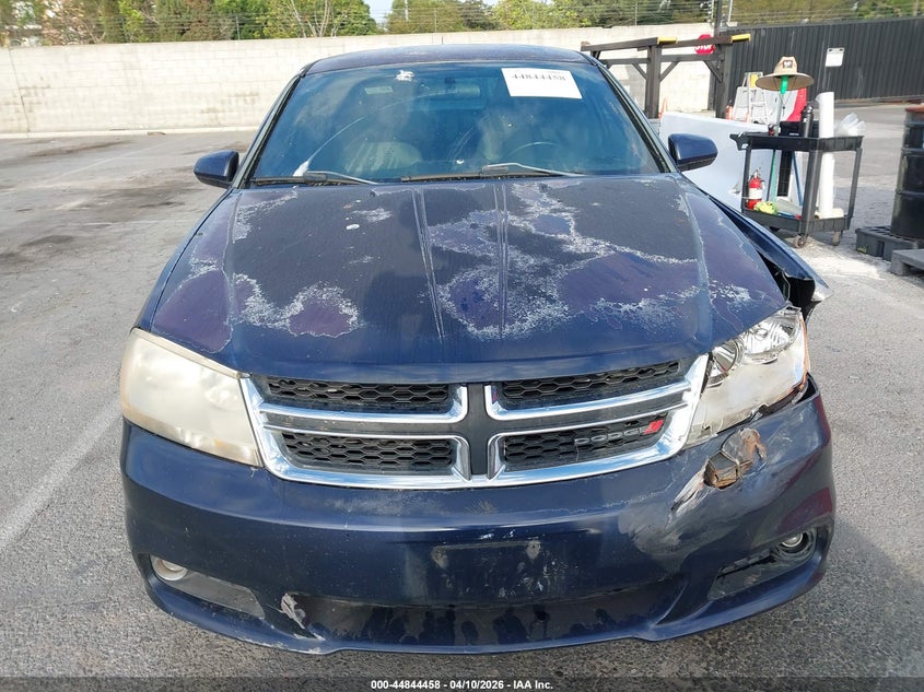 2013 Dodge Avenger Sxt VIN: 1C3CDZCB1DN707057 Lot: 44844458
