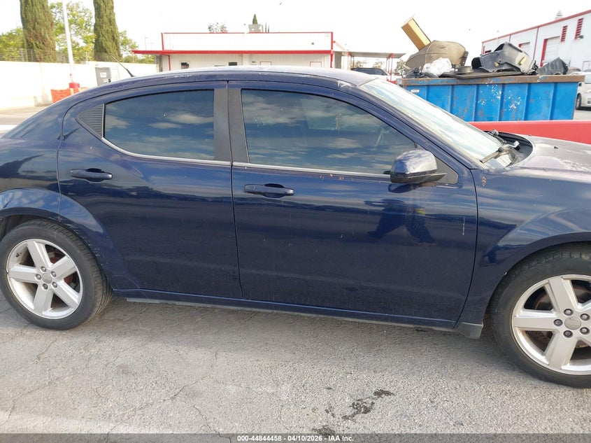 2013 Dodge Avenger Sxt VIN: 1C3CDZCB1DN707057 Lot: 44844458