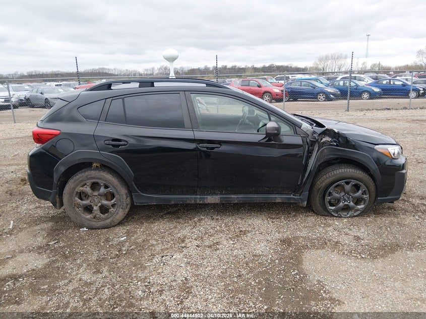 2021 Subaru Xv 2.5 Crosstrek Sport black Lot 111044844502 Vin JF2GTHSC0MH665372