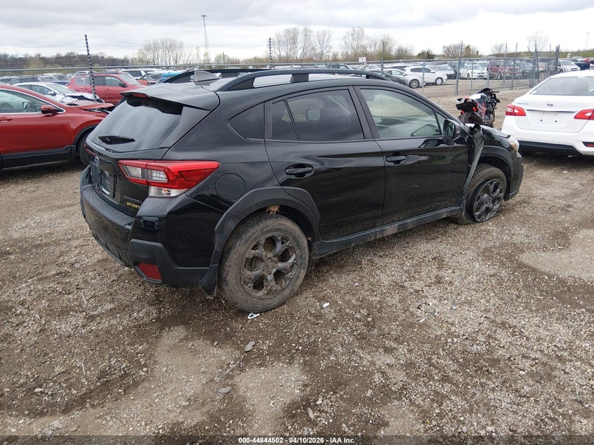 2021 Subaru Xv 2.5 Crosstrek Sport black Lot 111044844502 Vin JF2GTHSC0MH665372