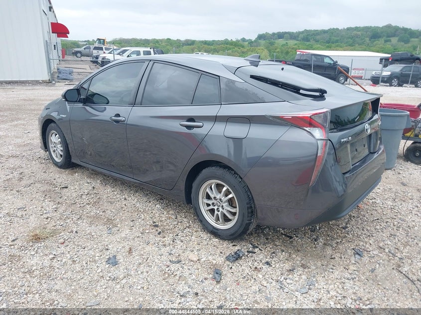 2016 Toyota Prius Three VIN: JTDKARFU1G3018830 Lot: 44844505