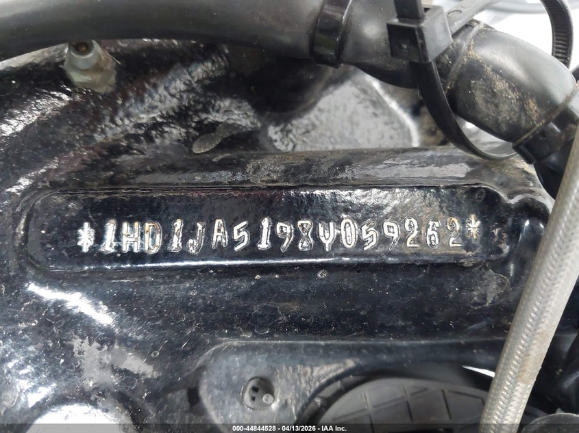 2008 Harley-Davidson Fxstb VIN: 1HD1JA5198Y059262 Lot: 44844528