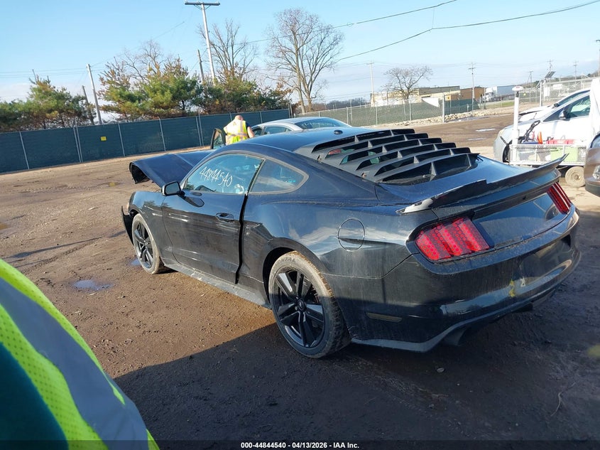 1FA6P8TH2F5412184 2015 Ford Mustang 2.3 Ecoboost black