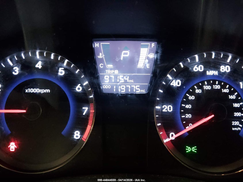 2013 Hyundai Accent Gls VIN: KMHCT4AE3DU504137 Lot: 44844559