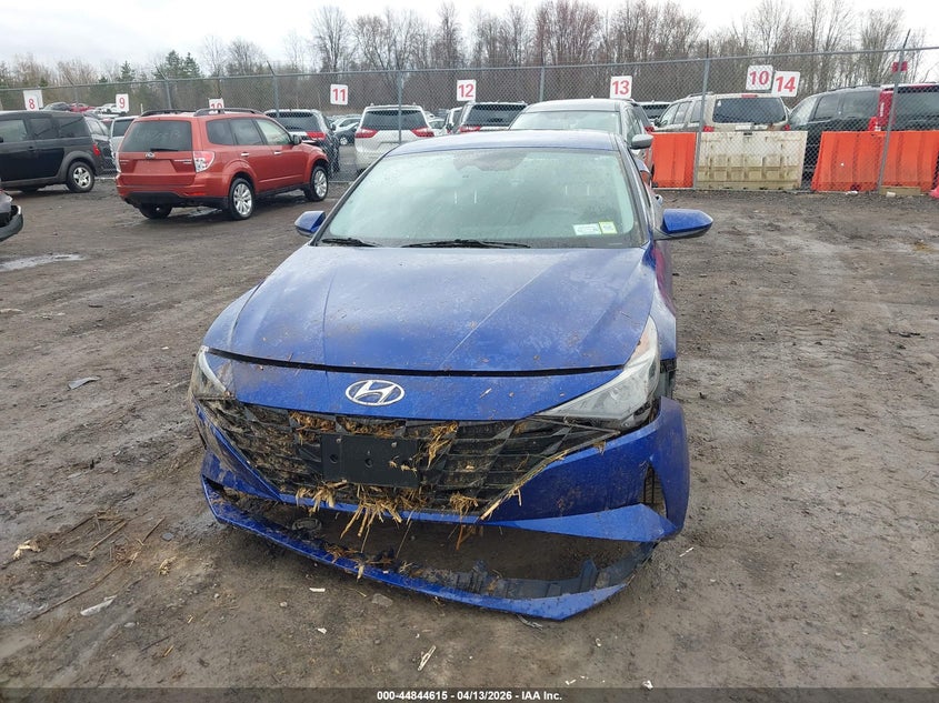 2022 Hyundai Elantra Sel VIN: 5NPLM4AG8NH084597 Lot: 44844615