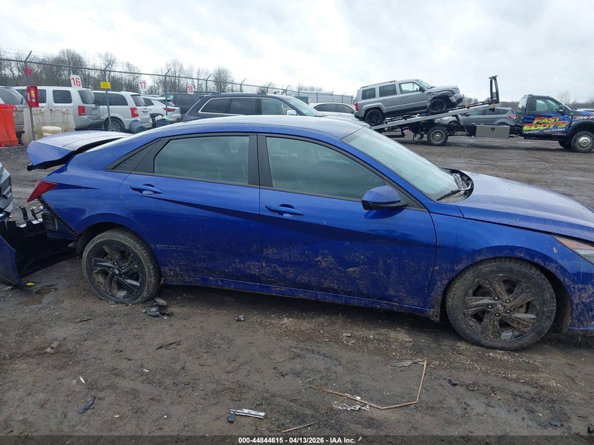 2022 Hyundai Elantra Sel VIN: 5NPLM4AG8NH084597 Lot: 44844615