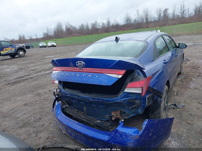 2022 Hyundai Elantra Sel VIN: 5NPLM4AG8NH084597 Lot: 44844615