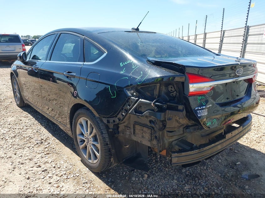 2017 Ford Fusion 1.5 Se black Lot 111044844635 Vin 3FA6P0HD7HR196209