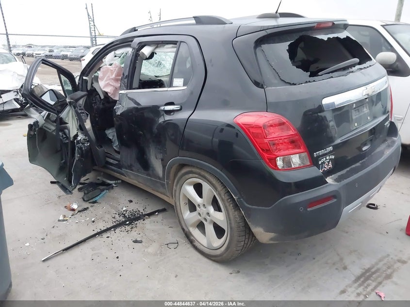 Vin: kl7cjrsb9gb699881, lot: 45341945, chevrolet trax ltz 20163
