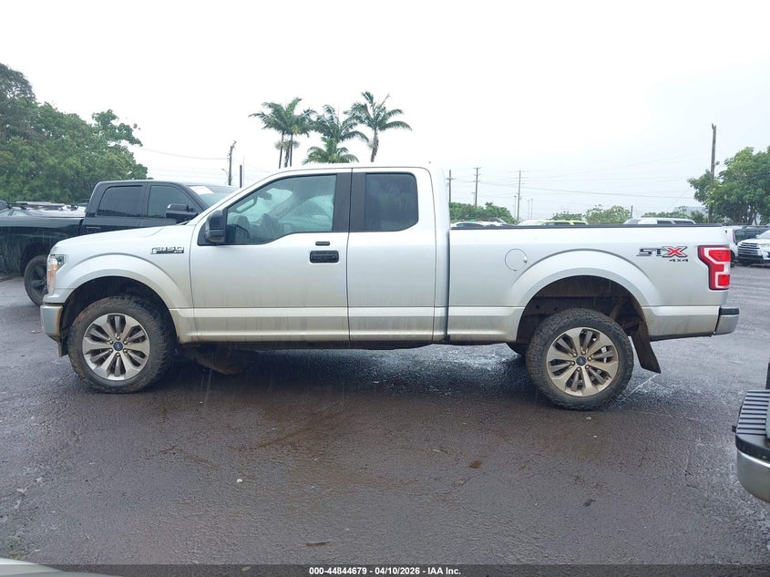 VIN 1FTEX1EP2JKF58063 2018 FORD F-150 XL