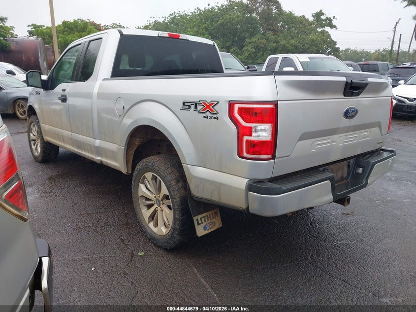 VIN 1FTEX1EP2JKF58063 2018 FORD F-150 XL