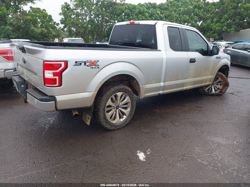 VIN 1FTEX1EP2JKF58063 2018 FORD F-150 XL