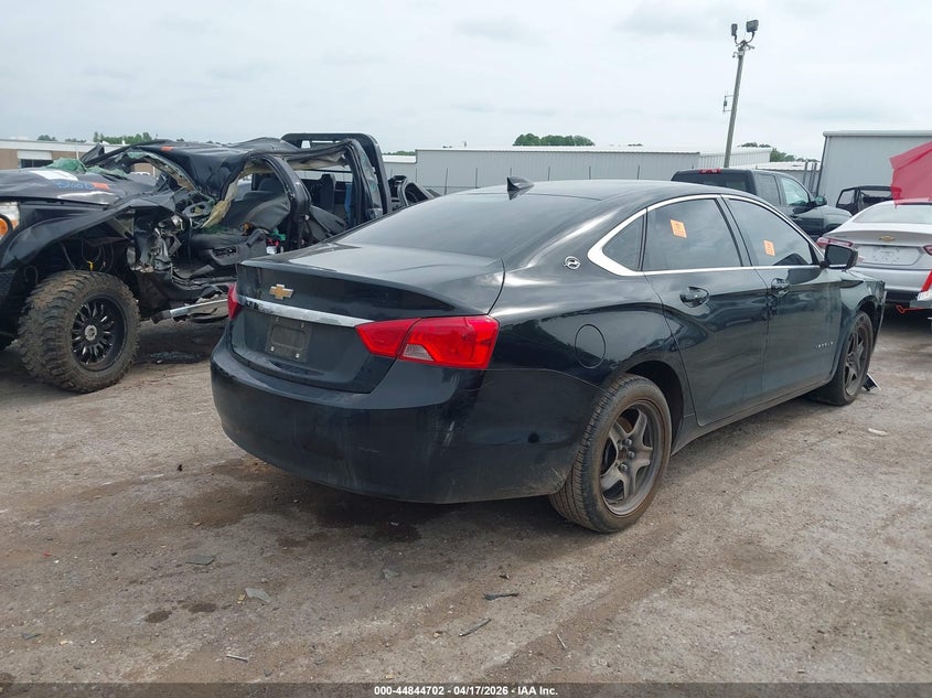 2018 Chevrolet Impala 2.5 Ls black Lot 111044844702 Vin 2G11Z5SA8J9105687