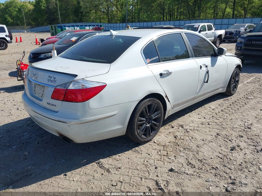 2010 Hyundai Genesis 4.6 VIN: KMHGC4DF7AU108102 Lot: 44844739