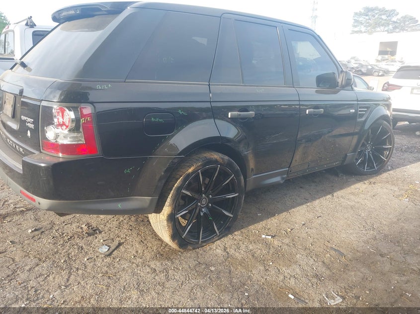 2010 Land Rover Range Rover Sport Hse VIN: SALSK2D44AA245416 Lot: 44844742