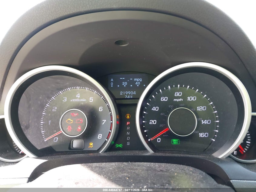 2012 Acura Tl 3.7 VIN: 19UUA9F52CA001740 Lot: 44844747