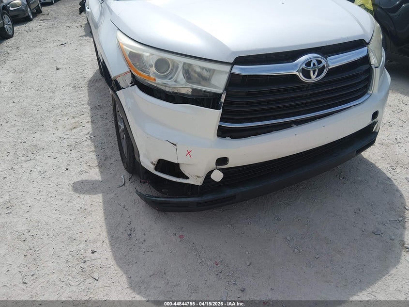 2014 Toyota Highlander Xle V6 VIN: 5TDKKRFH8ES029562 Lot: 44844755