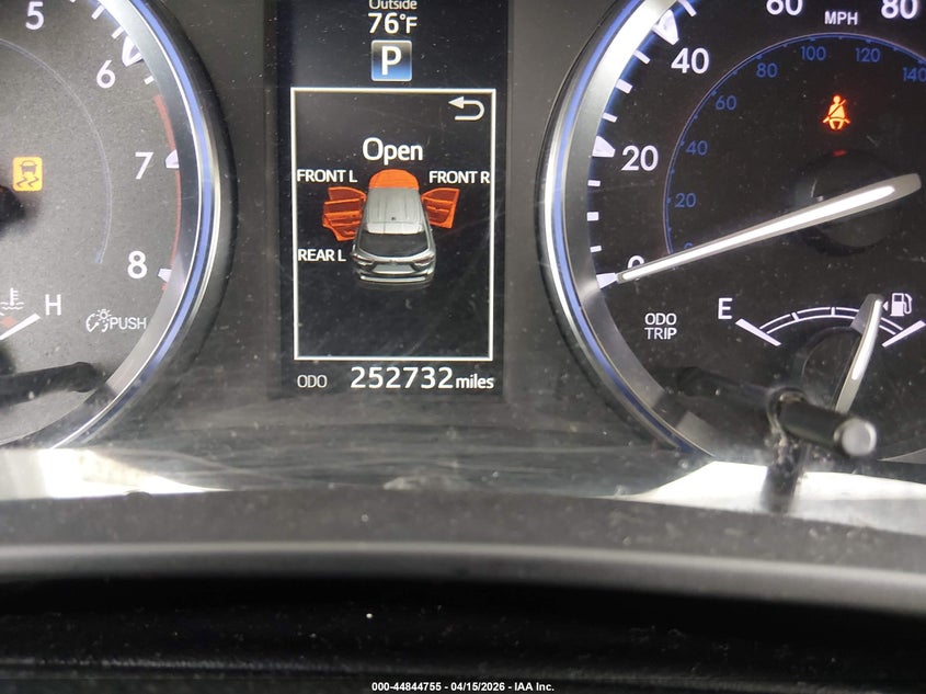 2014 Toyota Highlander Xle V6 VIN: 5TDKKRFH8ES029562 Lot: 44844755