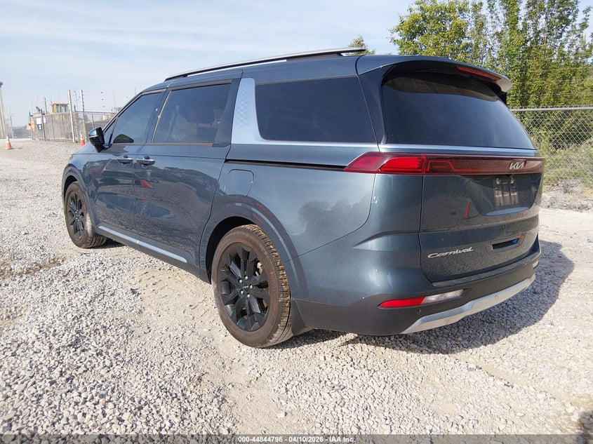 Vin: kndne5h3xn6167618, lot: 45342104, kia carnival mpv sx prestige 20223
