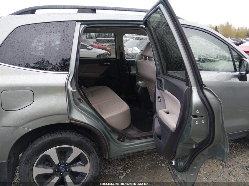 2017 Subaru Forester 2.5 2.5I Limited green Lot 111044844823 Vin JF2SJAJC7HH566532