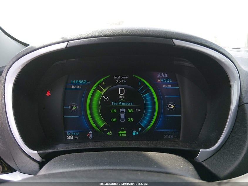 2016 Chevrolet Volt Lt VIN: 1G1RC6S54GU133544 Lot: 44844863