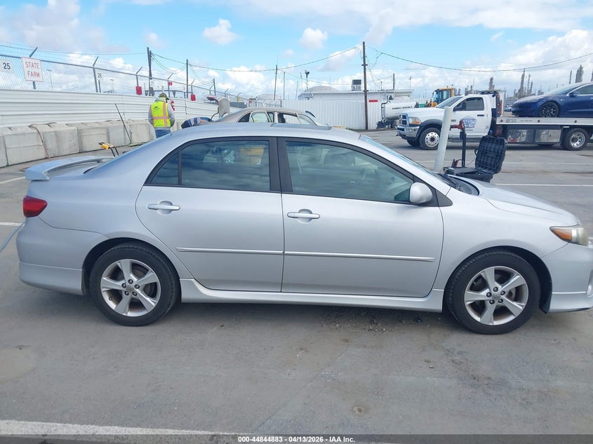 2012 Toyota Corolla 1.8 S silver Lot 111044844883 Vin 2T1BU4EE6CC789774