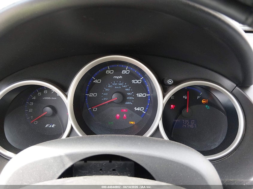 2008 Honda Fit VIN: JHMGD37438S002627 Lot: 44844902