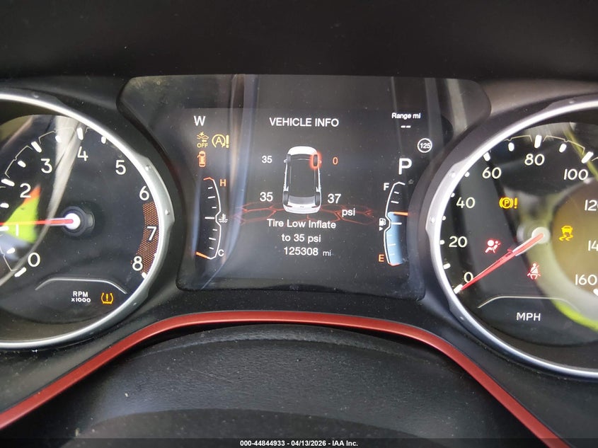2018 Jeep Compass 2.4 Trailhawk 4X4 grey Lot 111044844933 Vin 3C4NJDDB4JT131491