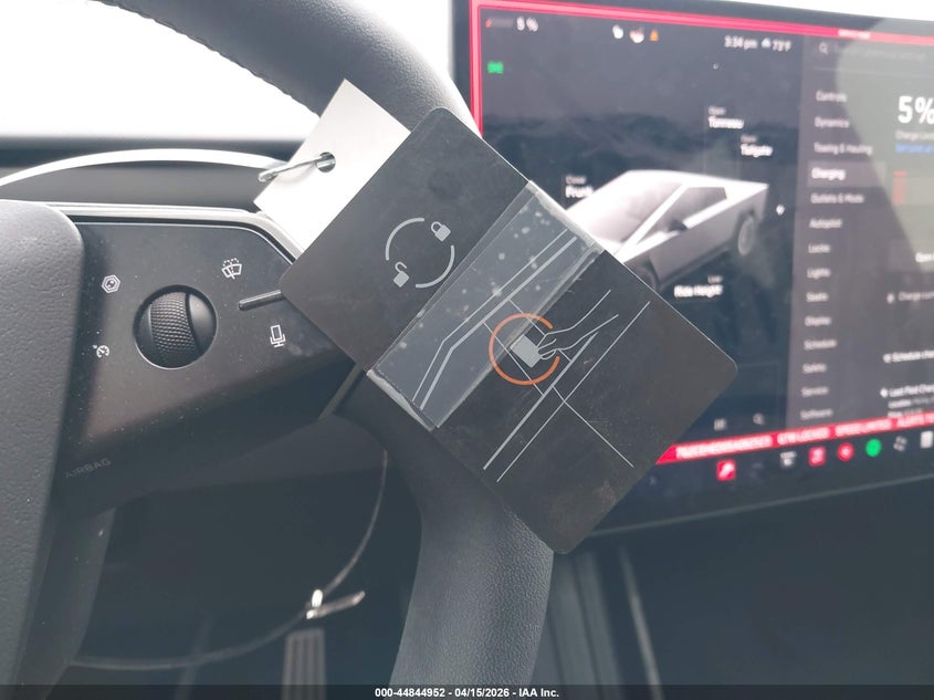 2025 Tesla Cybertruck All-Wheel Drive VIN: 7G2CEHED0SA062523 Lot: 44844952