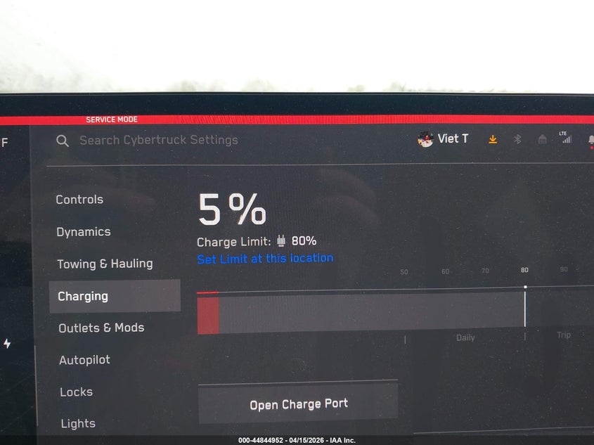 2025 Tesla Cybertruck All-Wheel Drive VIN: 7G2CEHED0SA062523 Lot: 44844952